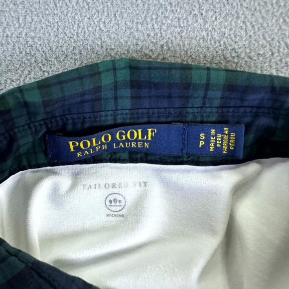 Ralph Lauren Polo Golf Shirt Small Whistling Straight Ryder Cup Crest Tartan - Picture 7 of 9